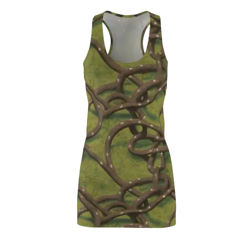 Vine Tangle on a Racerback Dress