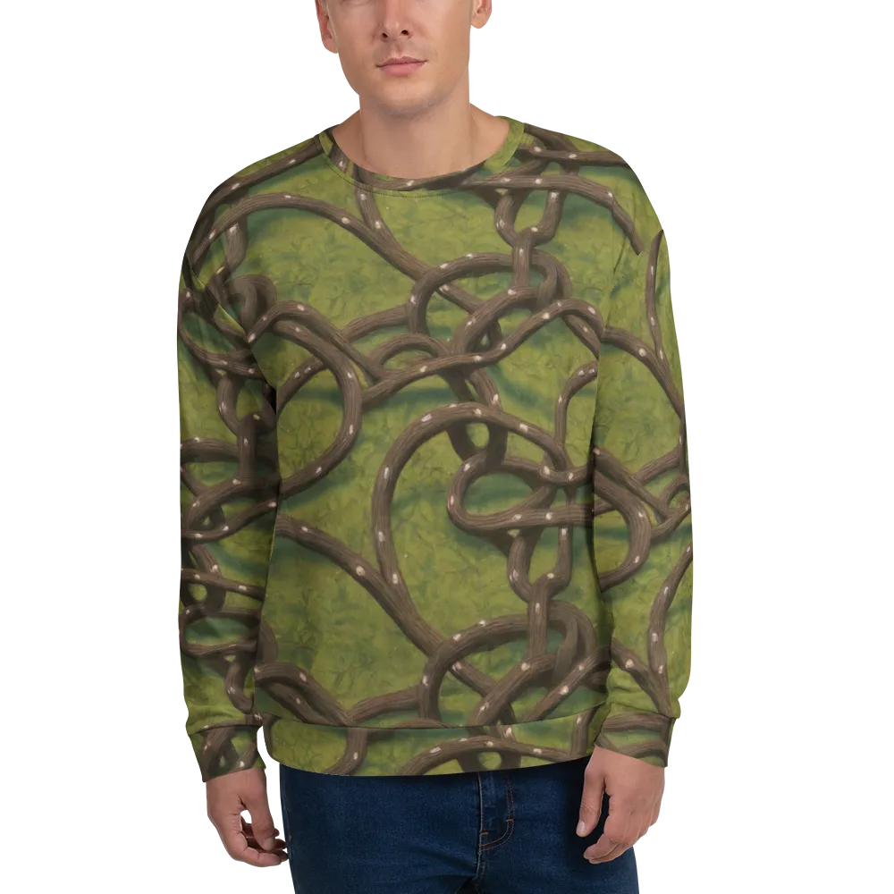 Vine Tangle on Sweatshirt — Front