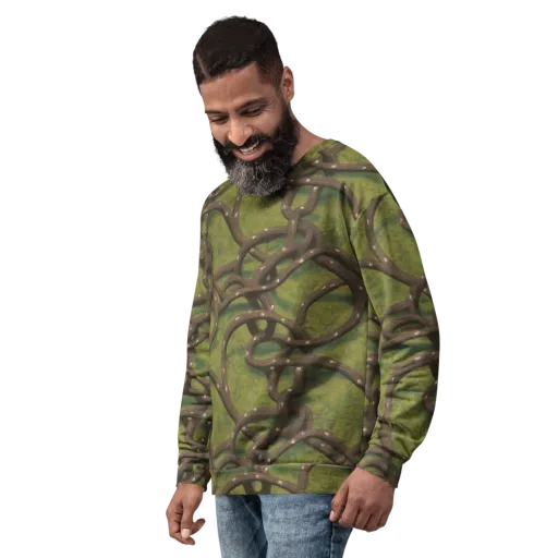 Vine Tangle on a Sweatshirt