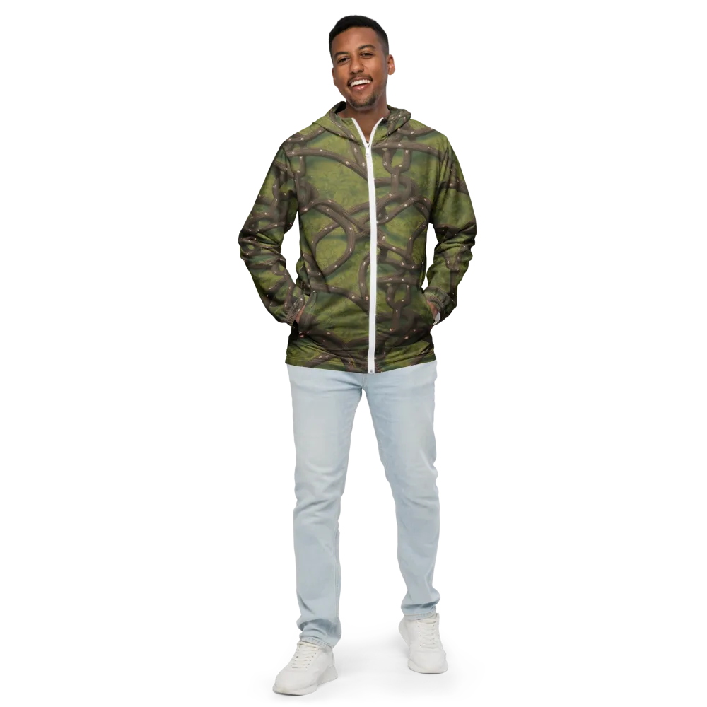 Vine Tangle on Men's Windbreaker — Front