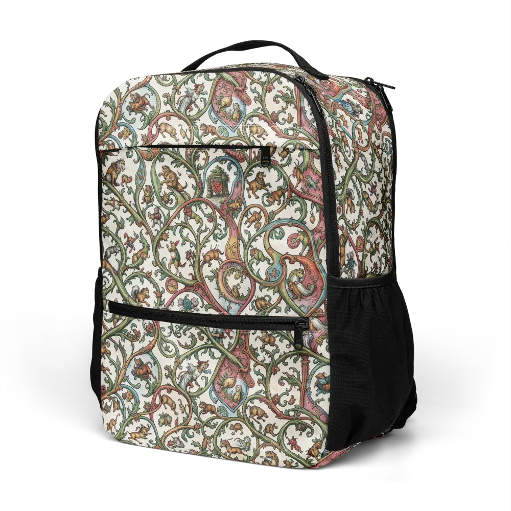 Verdant Bestiary on Utility Backpack — Left Front