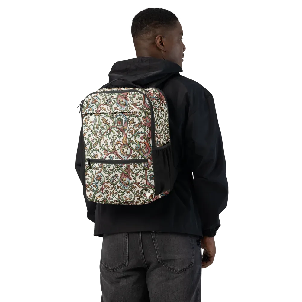 Verdant Bestiary on Utility Backpack — Back