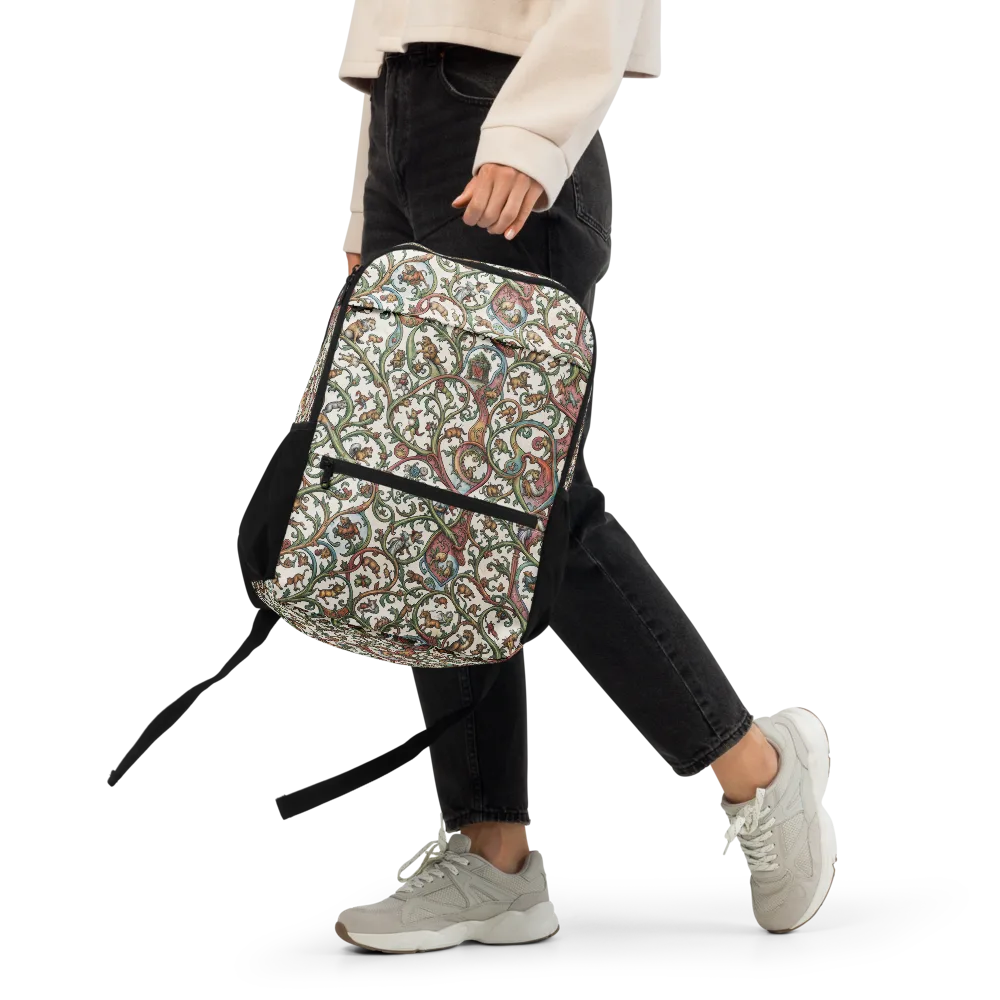 Verdant Bestiary on Utility Backpack — Front