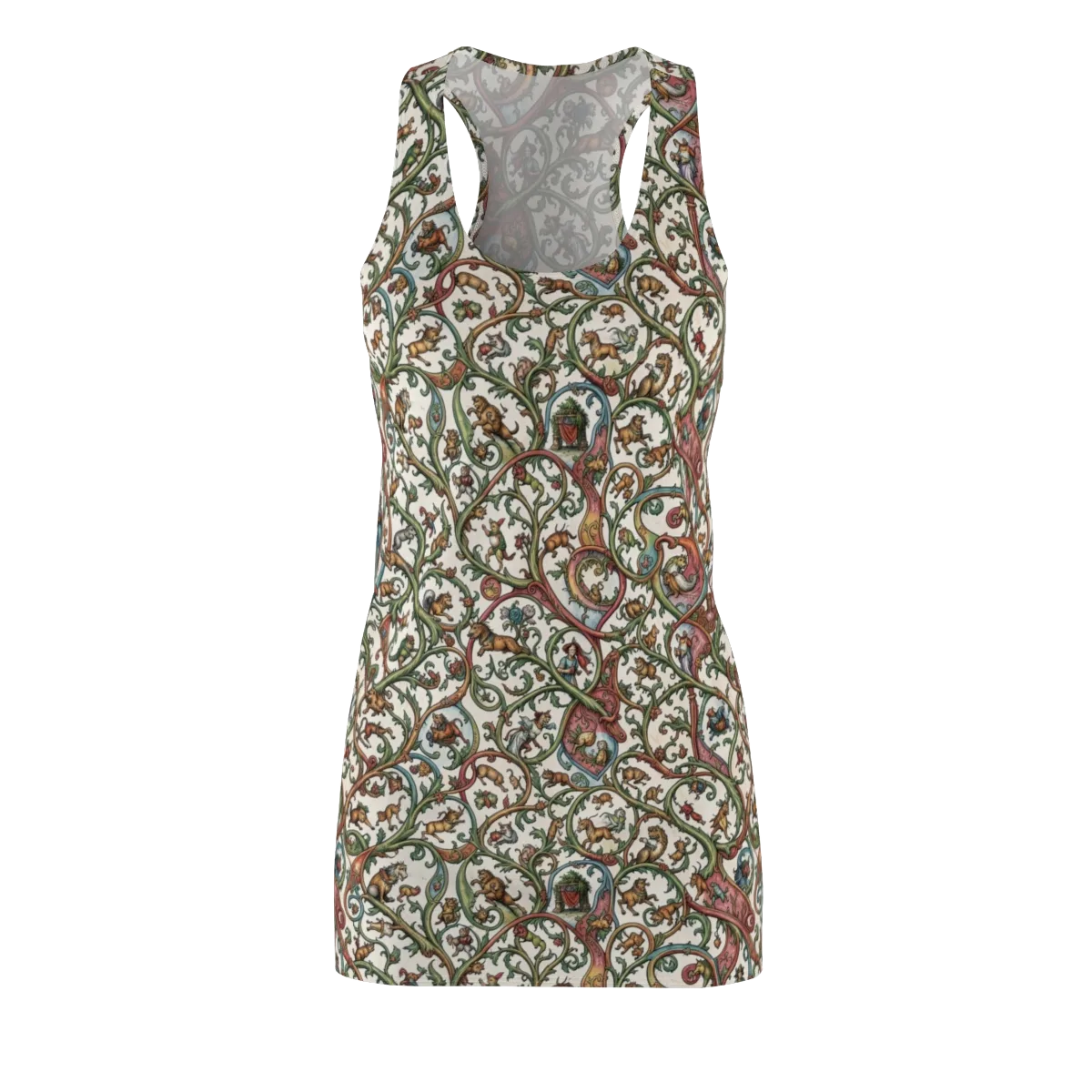 Verdant Bestiary on Racerback Dress — Front
