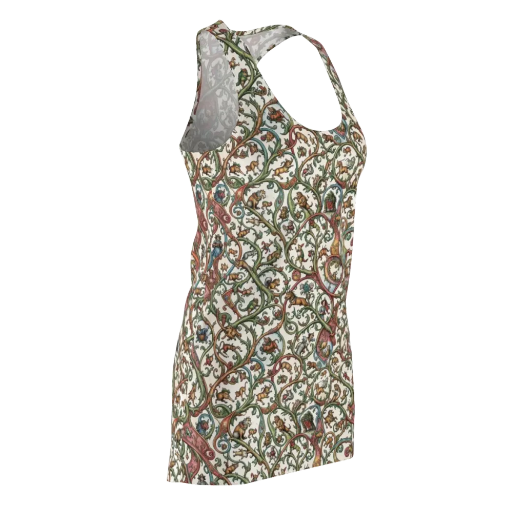 Verdant Bestiary on Racerback Dress — Front Side