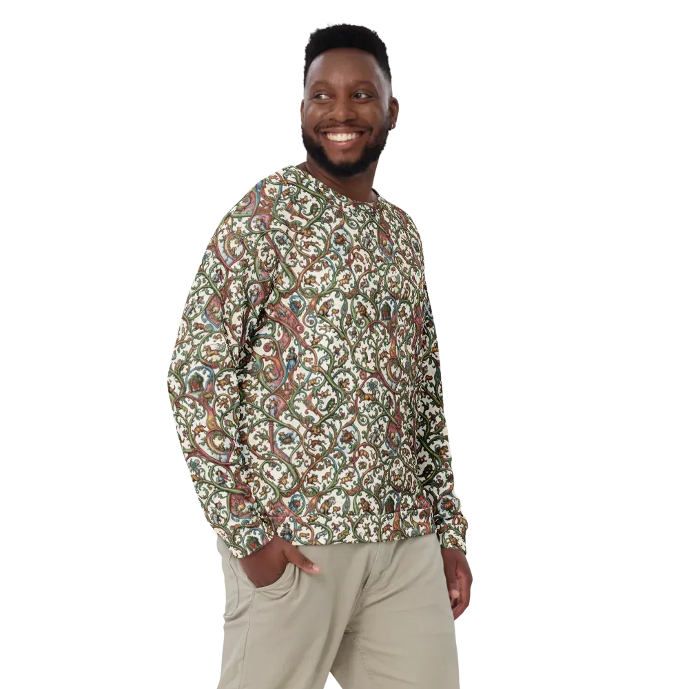 Verdant Bestiary on Sweatshirt — Front