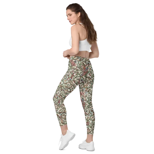Verdant Bestiary on a Leggings with Pockets
