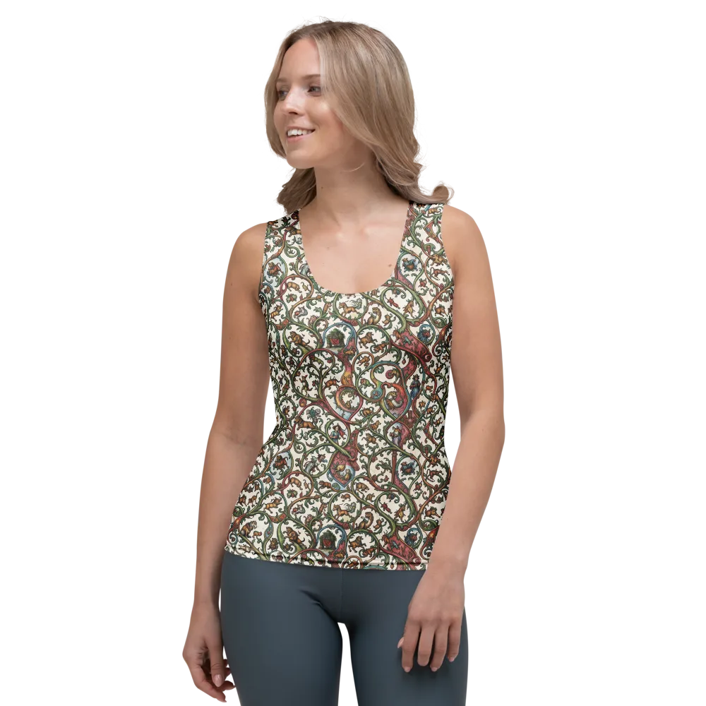 Verdant Bestiary on Women's Tank Top — Front