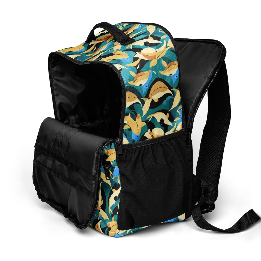Golden Shoal on Utility Backpack — Product details 2