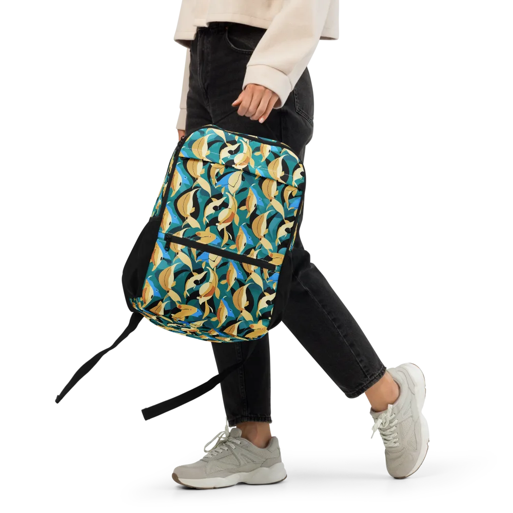 Golden Shoal on Utility Backpack — Front
