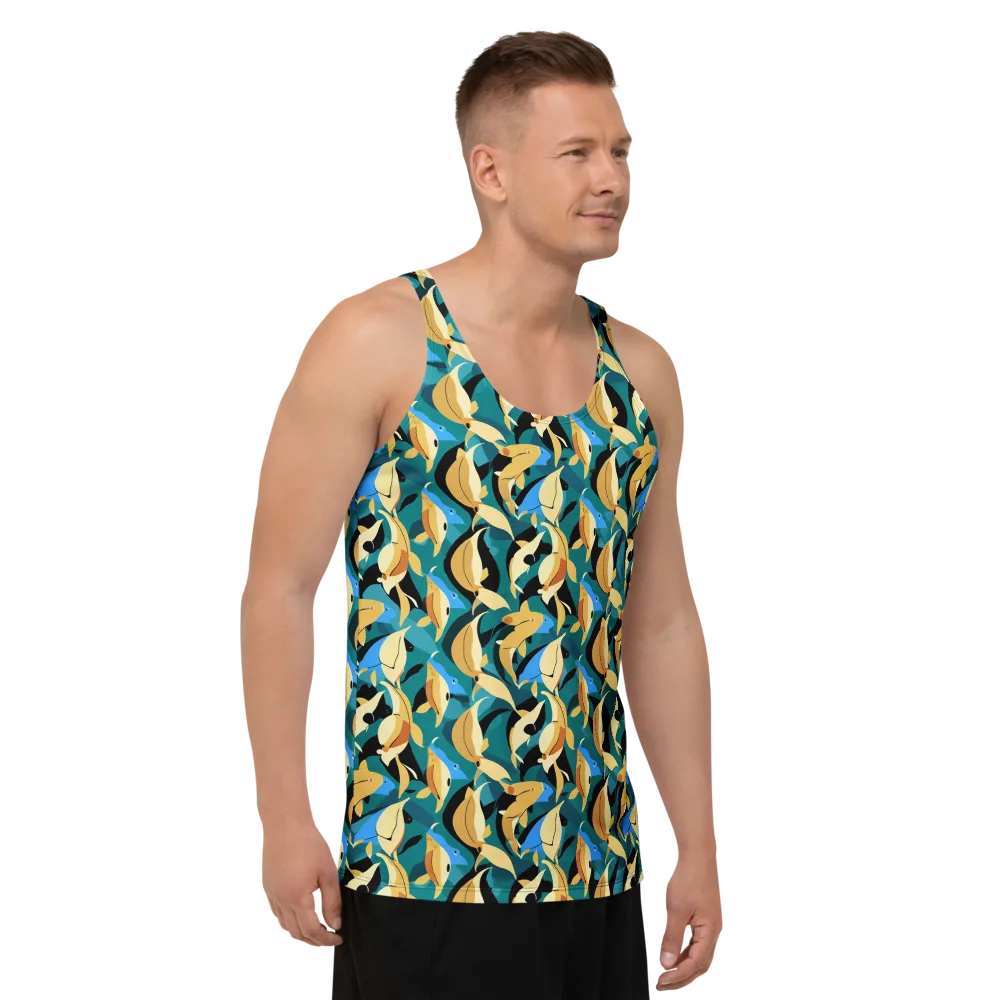 Golden Shoal on Men's Tank Top — Right Front