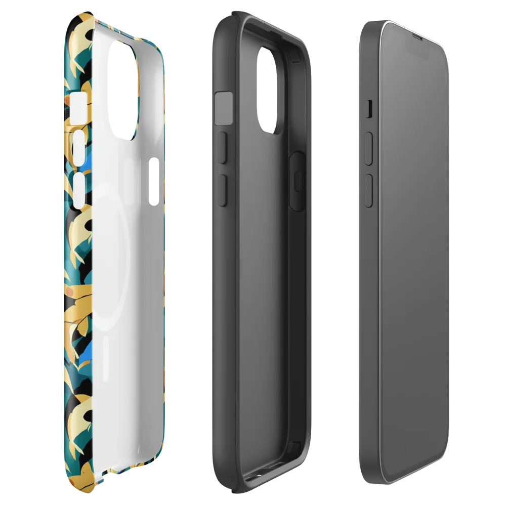 Golden Shoal on MagSafe Tough Case for iPhone® — Front
