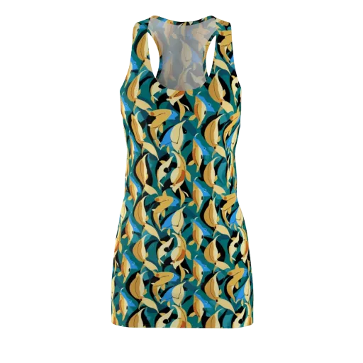 Golden Shoal on a Racerback Dress