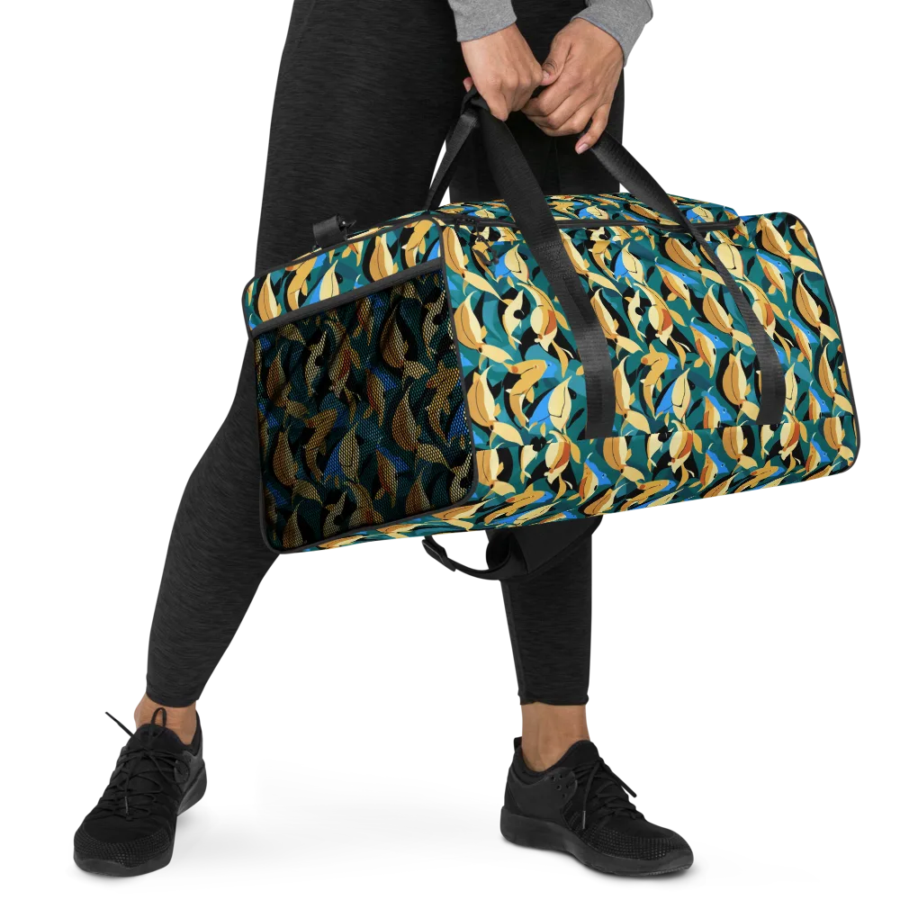 Golden Shoal on Duffle Bag — Right Front