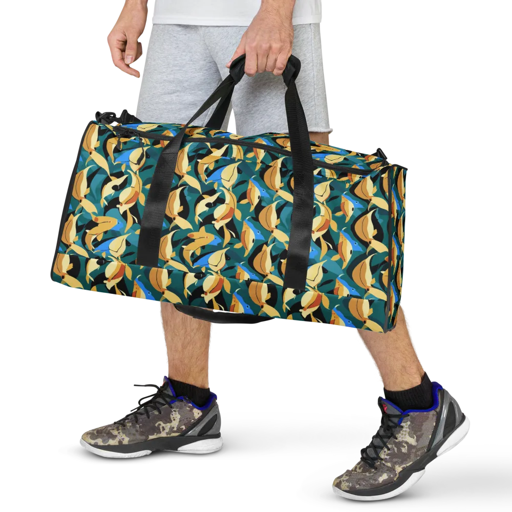 Golden Shoal on Duffle Bag — Front
