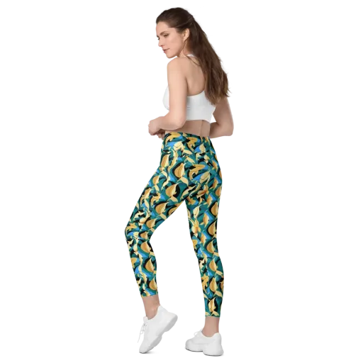 Golden Shoal on a Leggings with Pockets