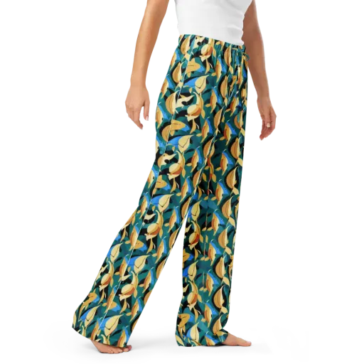 Golden Shoal on a Women's Pajama Pants