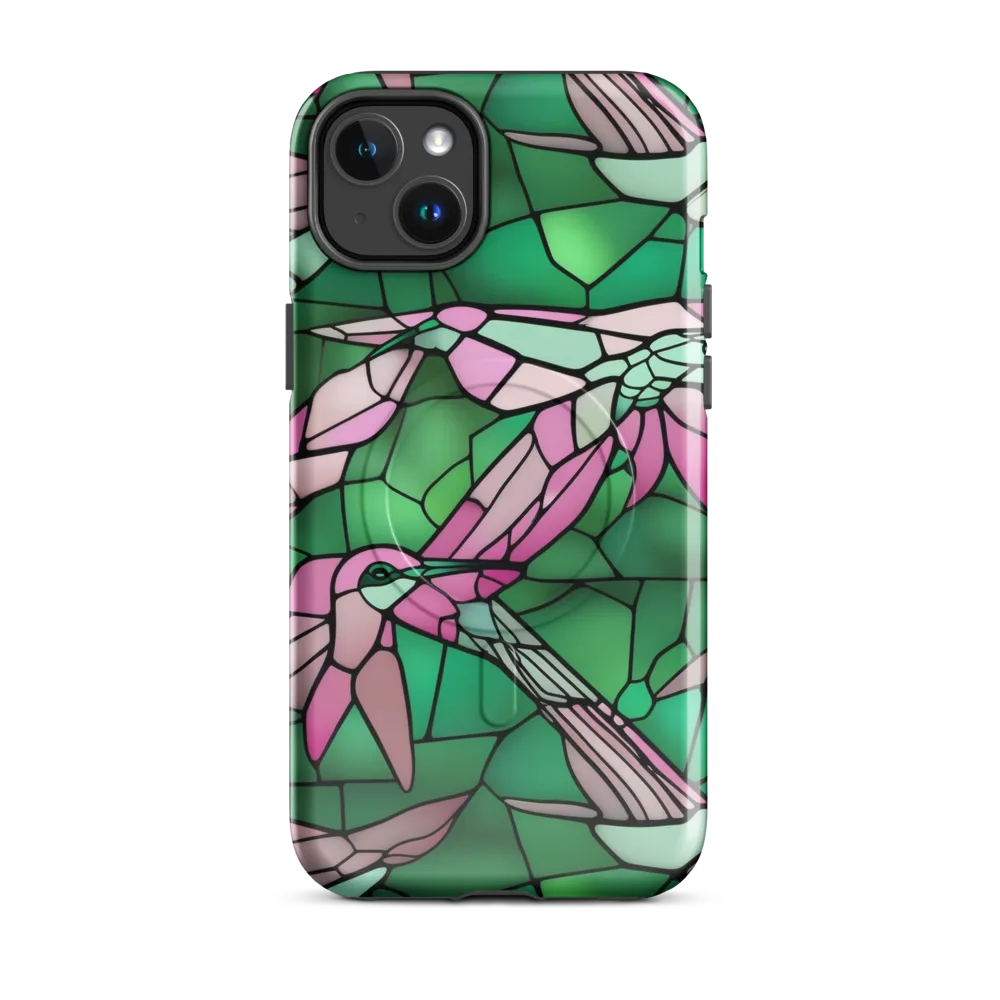 Stained Glass Flight on MagSafe Tough Case for iPhone® — Front