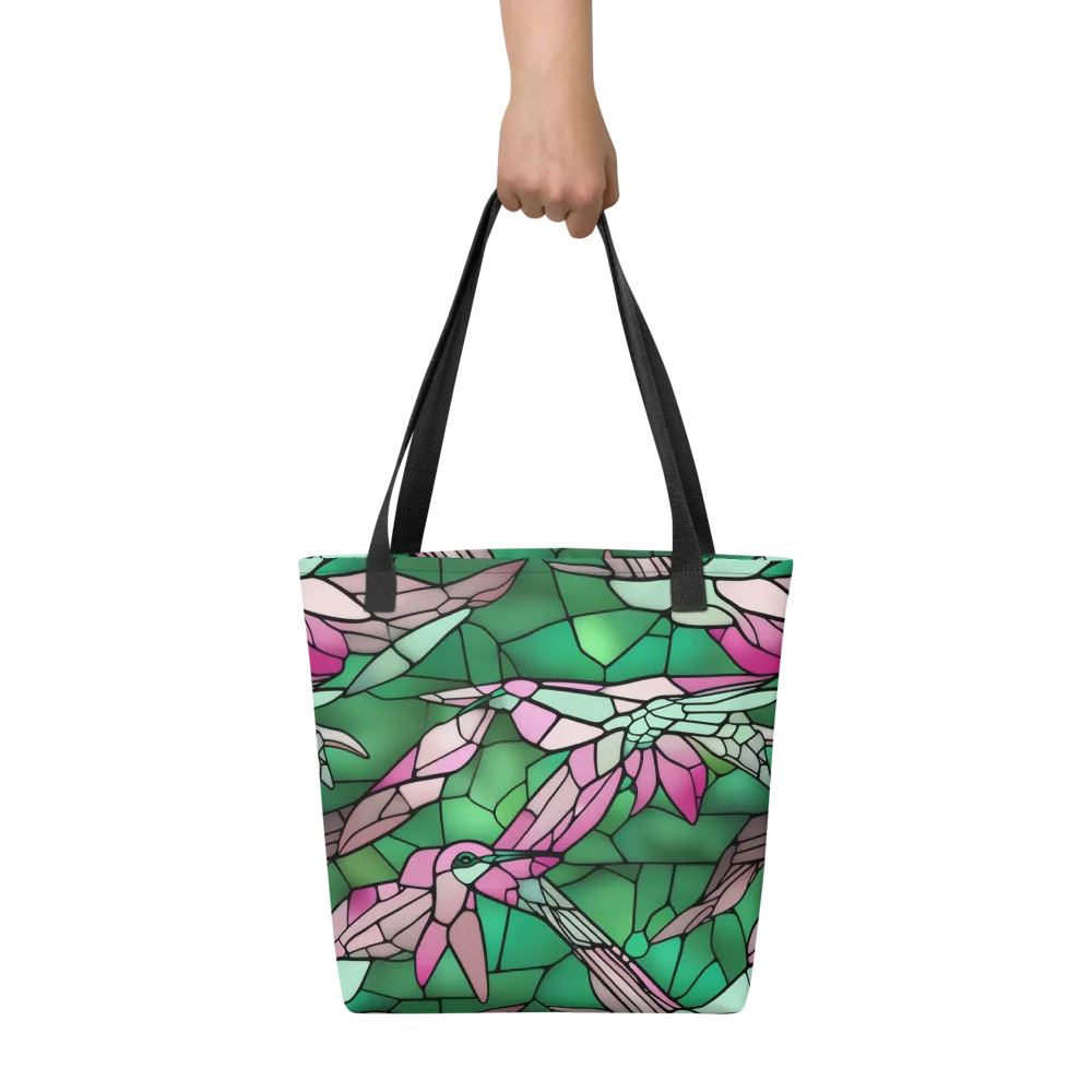 Stained Glass Flight on Tote Bag — Front