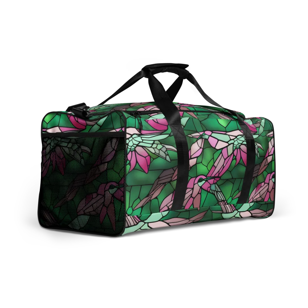 Stained Glass Flight on Duffle Bag — Right Front