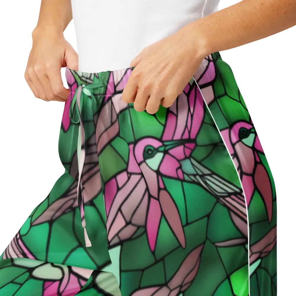 Stained Glass Flight on Women's Pajama Pants — Product details