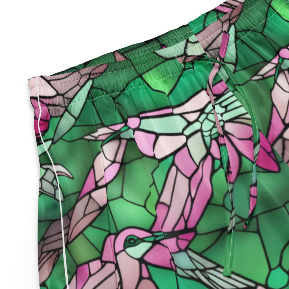 Stained Glass Flight on Women's Pajama Shorts — Product details