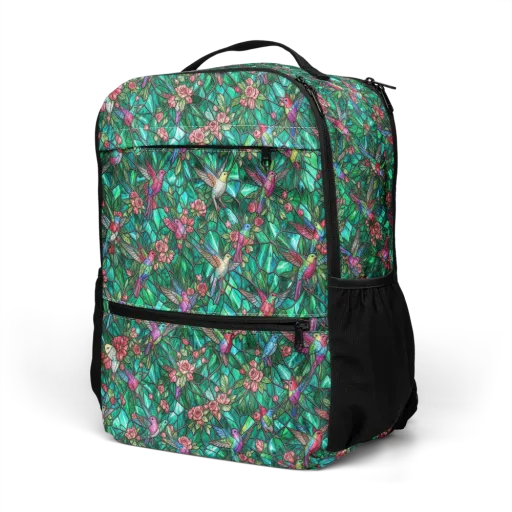 Jewelwing Aviary on a Utility Backpack