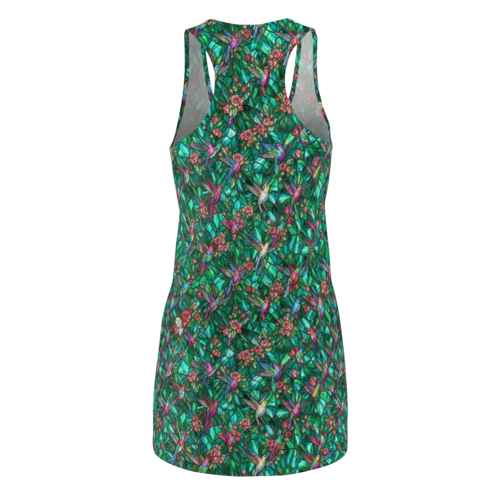 Jewelwing Aviary on Racerback Dress — Back
