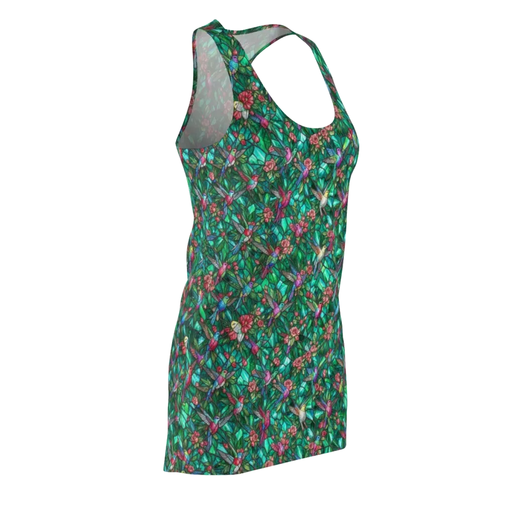 Jewelwing Aviary on Racerback Dress — Front Side