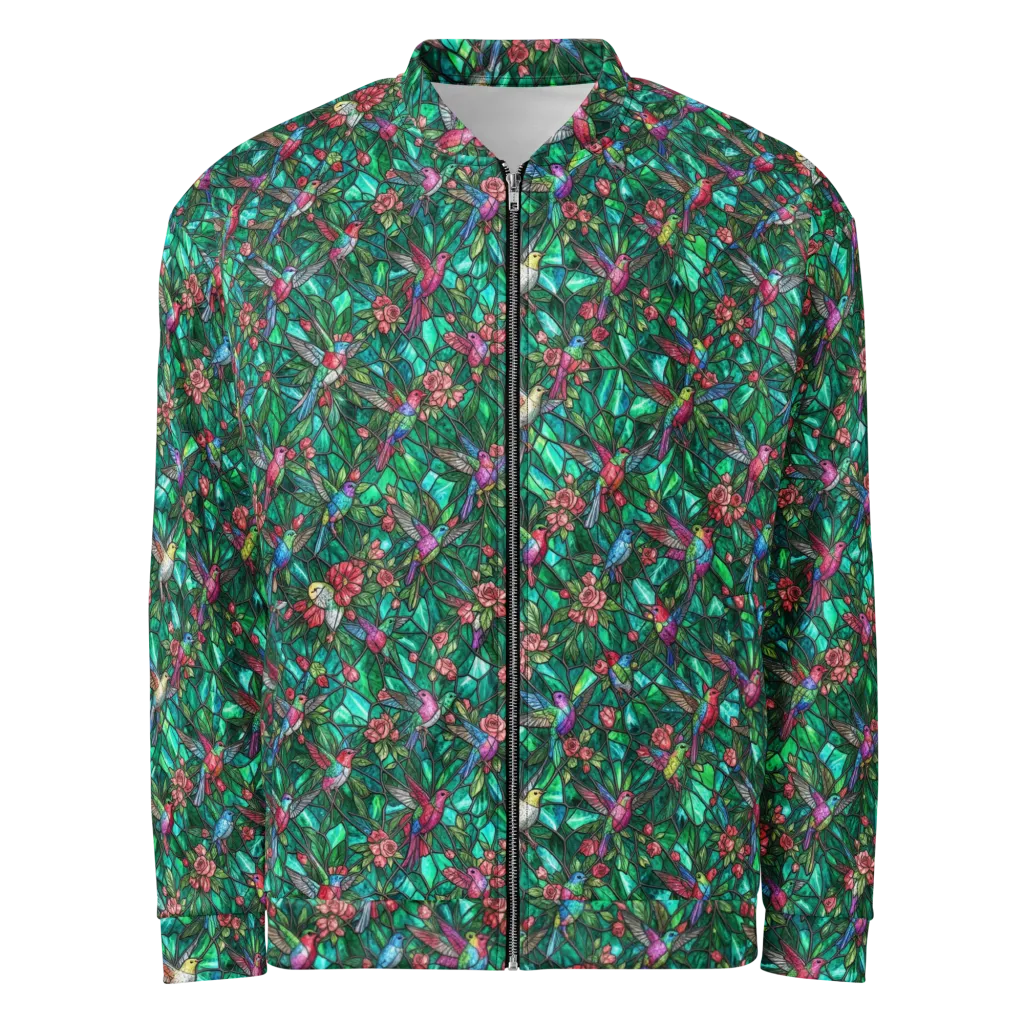 Jewelwing Aviary on Bomber Jacket — Front