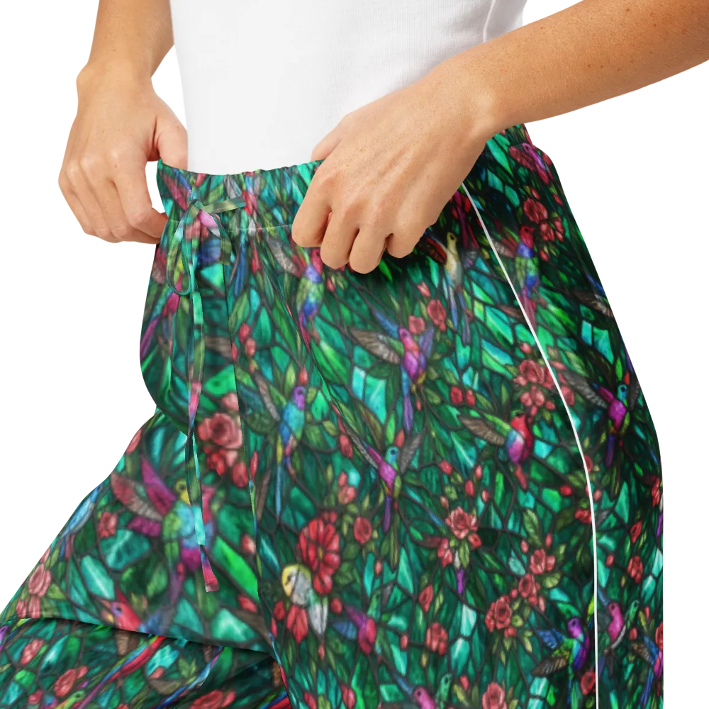 Jewelwing Aviary on Women's Pajama Pants — Product details