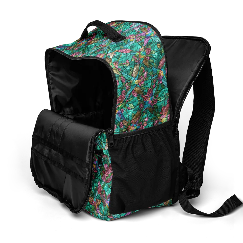 Emerald Aviary on Utility Backpack — Product details 2