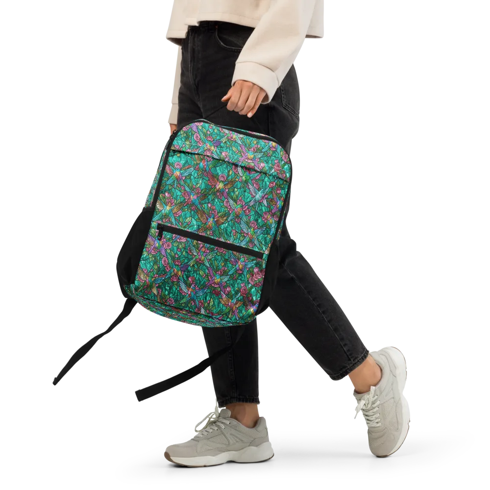 Emerald Aviary on Utility Backpack — Front