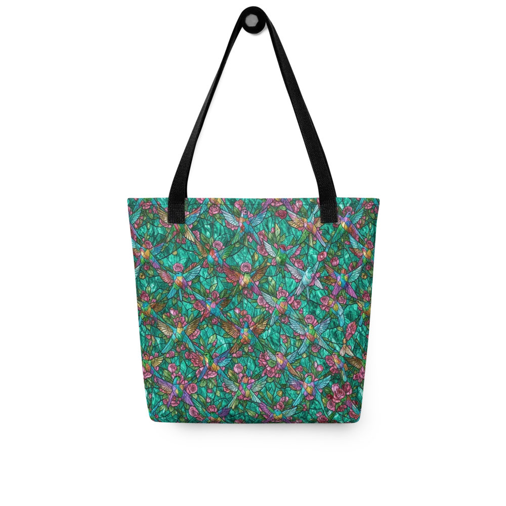 Emerald Aviary on Tote Bag — Front