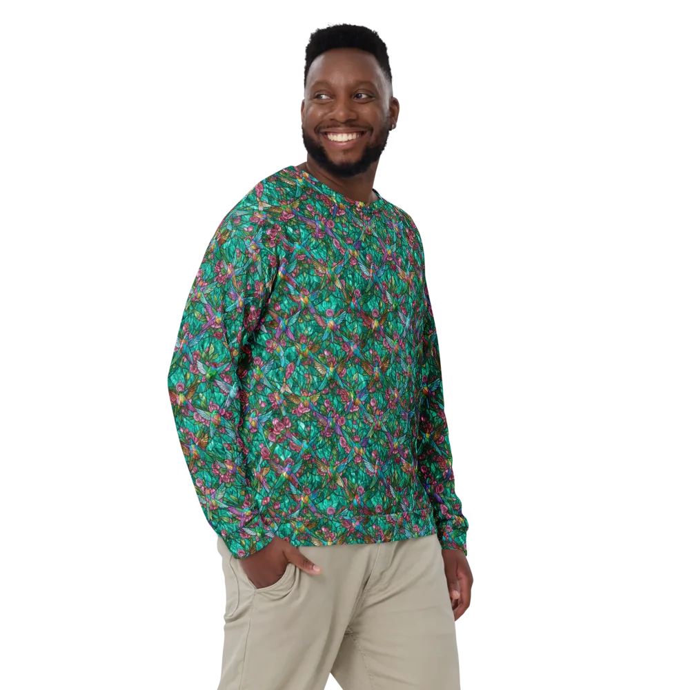 Emerald Aviary on Sweatshirt — Front