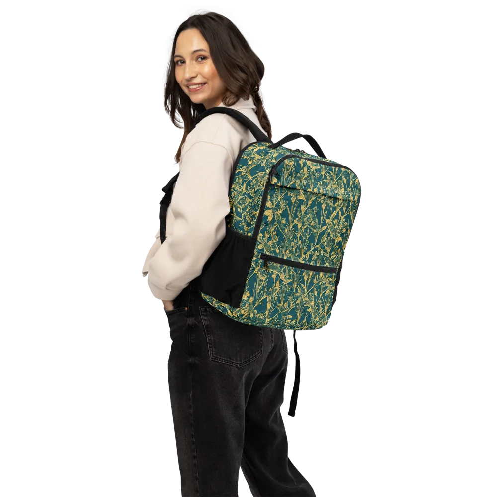 Gilded Pondlife on Utility Backpack — Back