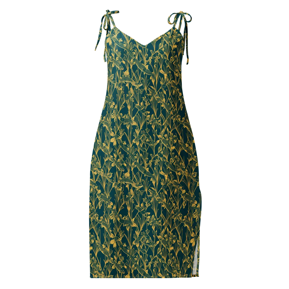 Gilded Pondlife on Slip Dress — Front