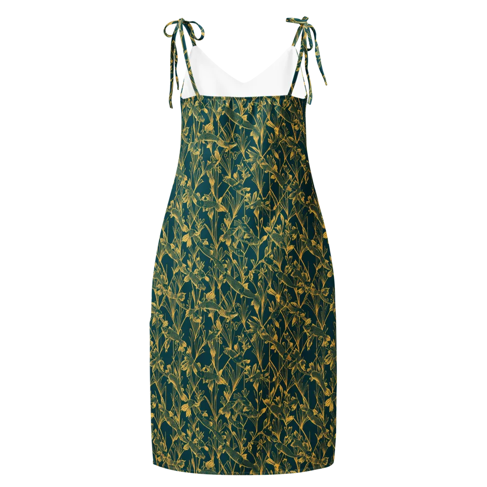 Gilded Pondlife on Slip Dress — Back