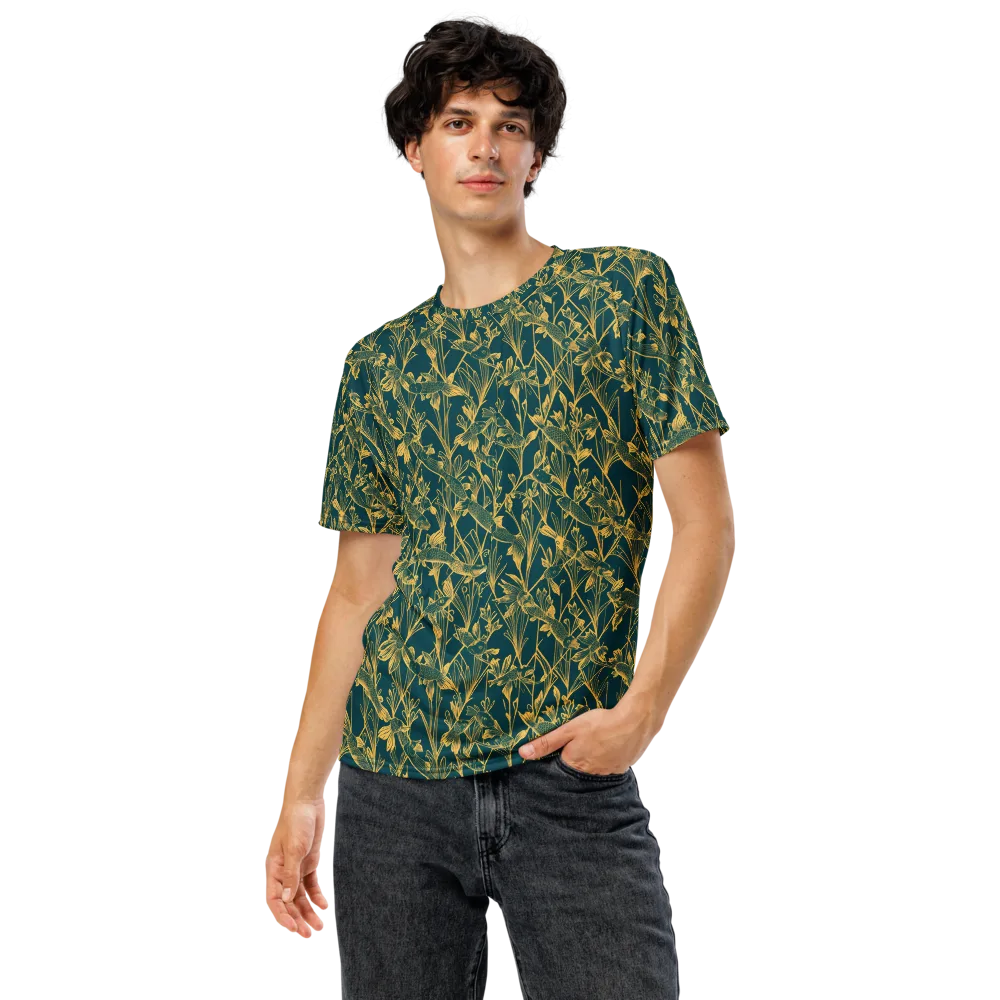 Gilded Pondlife on Men's Crew Neck T-Shirt — Front