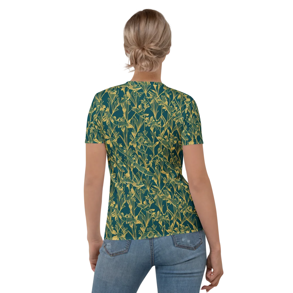 Gilded Pondlife on Women's Crew Neck T-Shirt — Back
