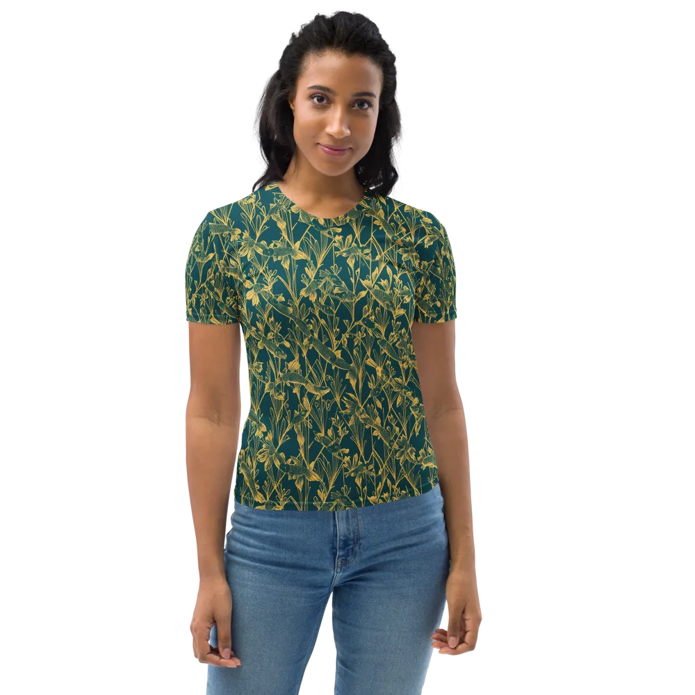 Gilded Pondlife on Women's Crew Neck T-Shirt — Front