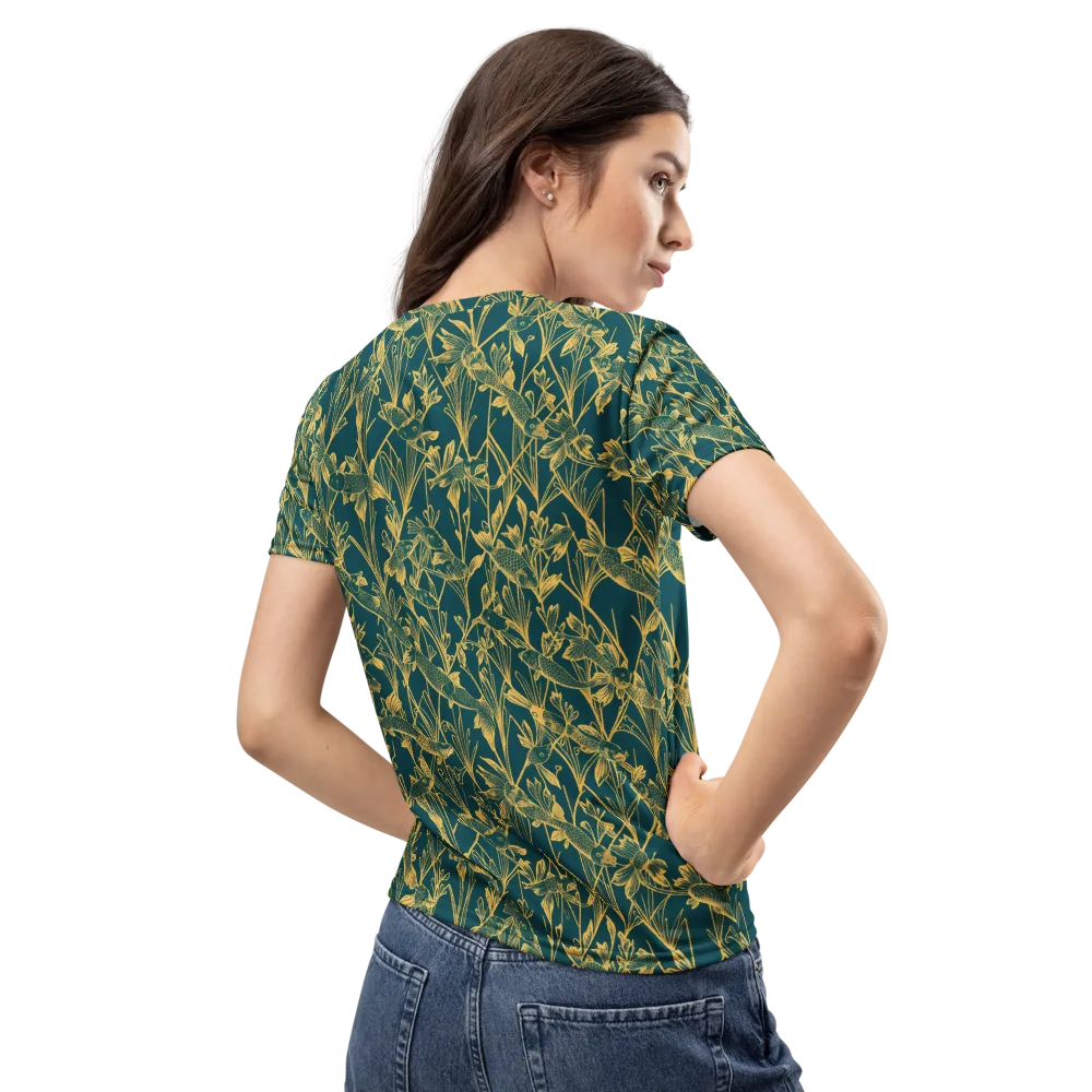 Gilded Pondlife on Women's Crew Neck T-Shirt — Back
