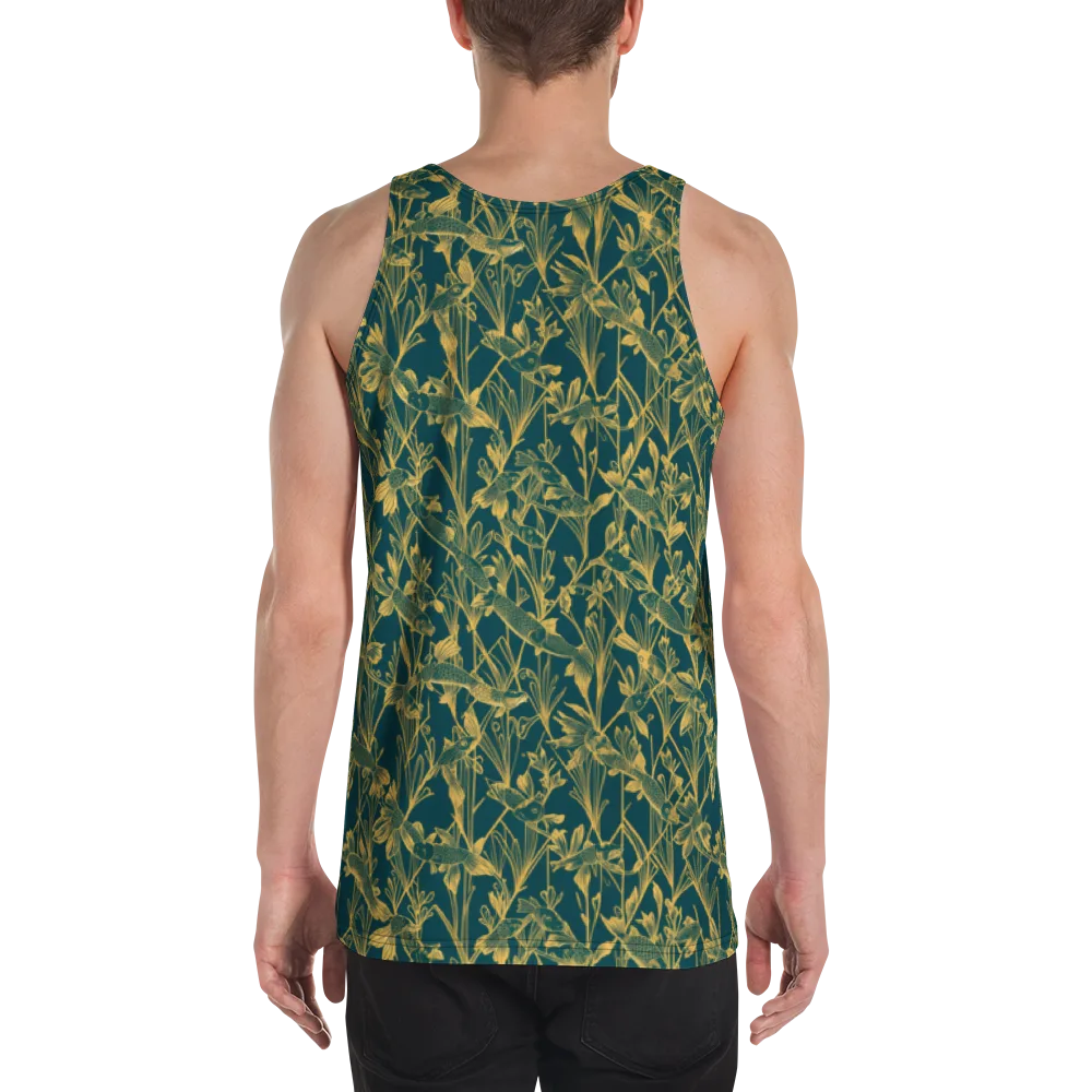 Gilded Pondlife on Men's Tank Top — Back