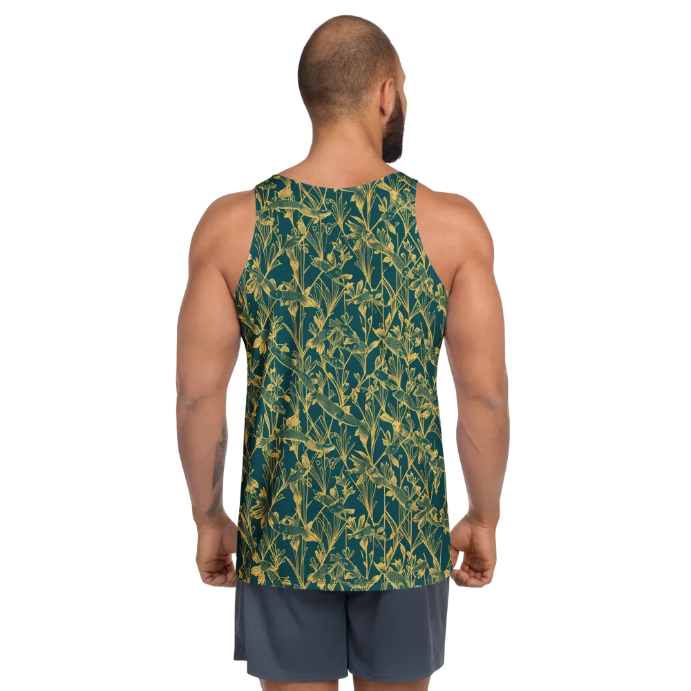 Gilded Pondlife on Men's Tank Top — Back