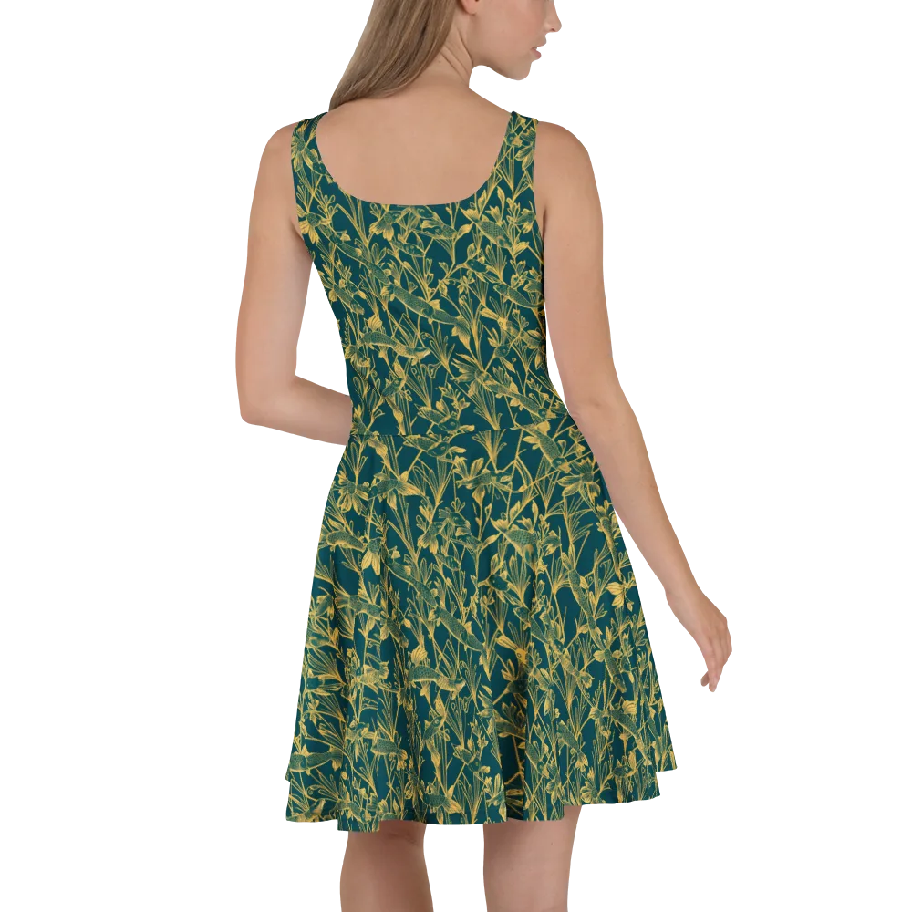 Gilded Pondlife on Skater Dress — Back