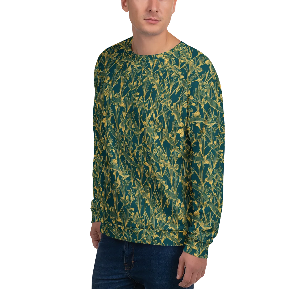 Gilded Pondlife on Sweatshirt — Left Front