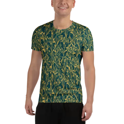 Gilded Pondlife on a Men's Athletic T-Shirt