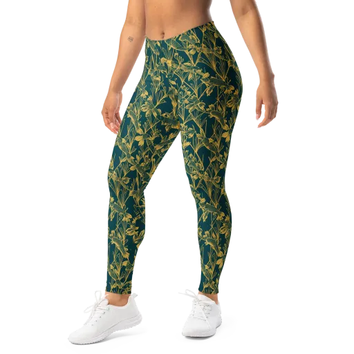 Gilded Pondlife on a Leggings