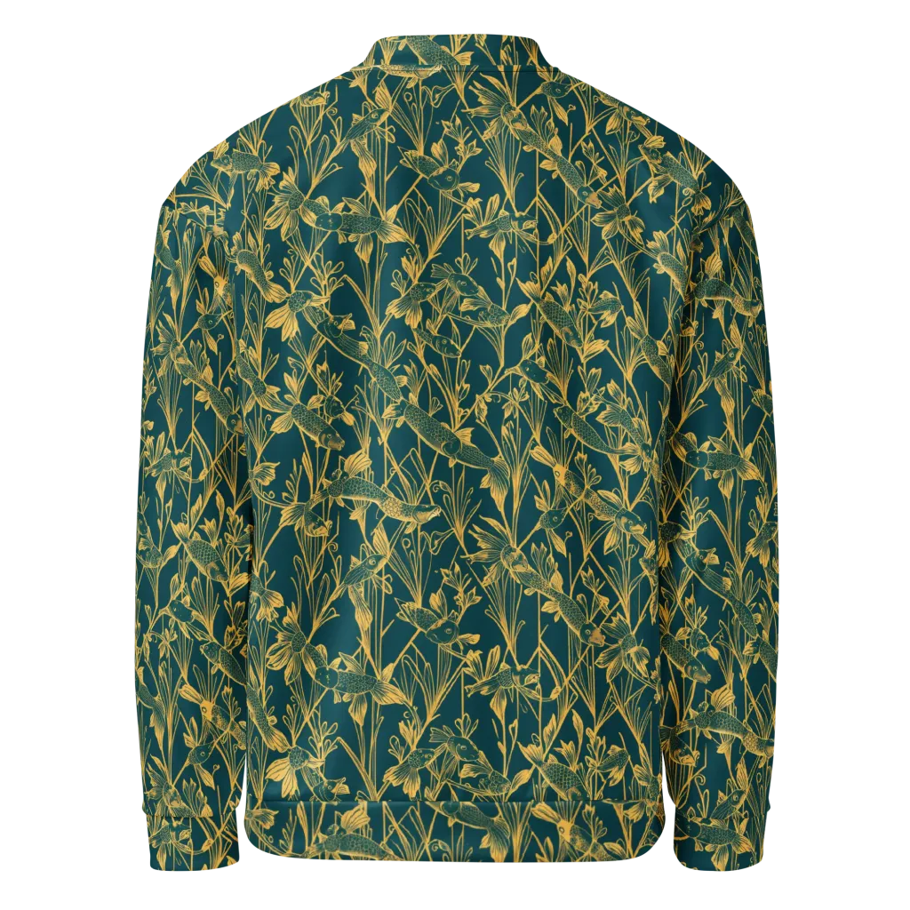 Gilded Pondlife on Bomber Jacket — Back