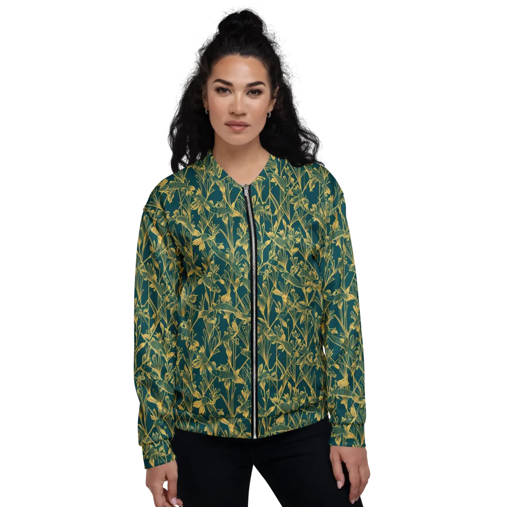 Gilded Pondlife on Bomber Jacket — Front